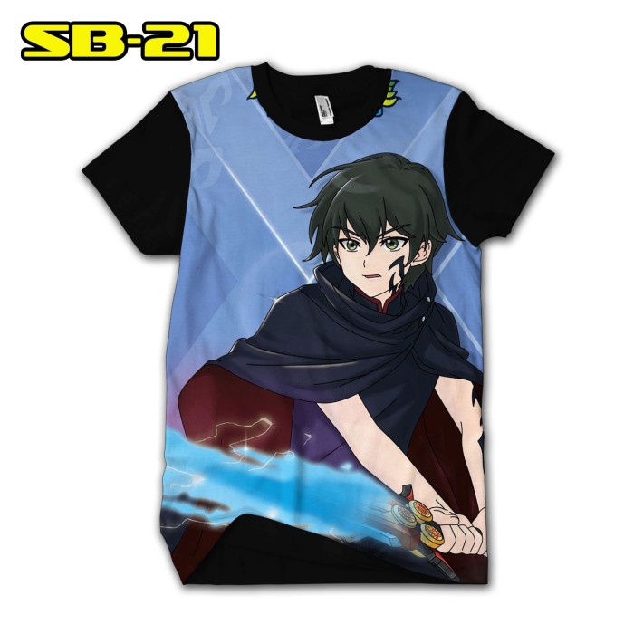 Kaos Shinbi House Kanglim 3D baju kartun TV anime