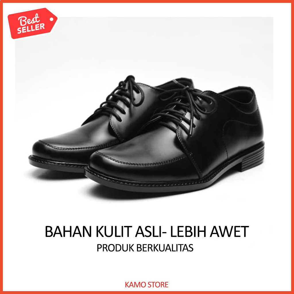 Sepatu Kerja Pria Pantofel Shoes Casual Cowok Trendy H8R5 Branded Premium Pantofel Anak Size Ukuran