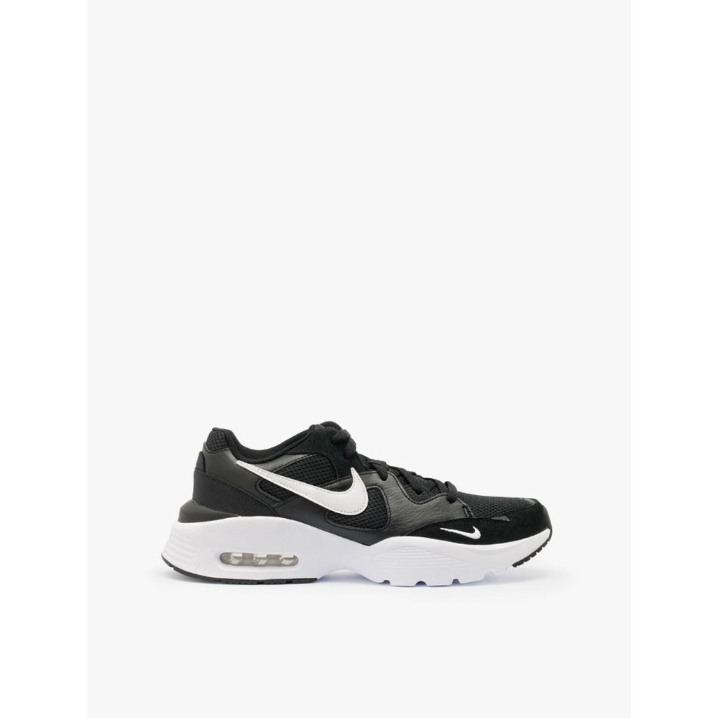 nike air max running shoes black and white