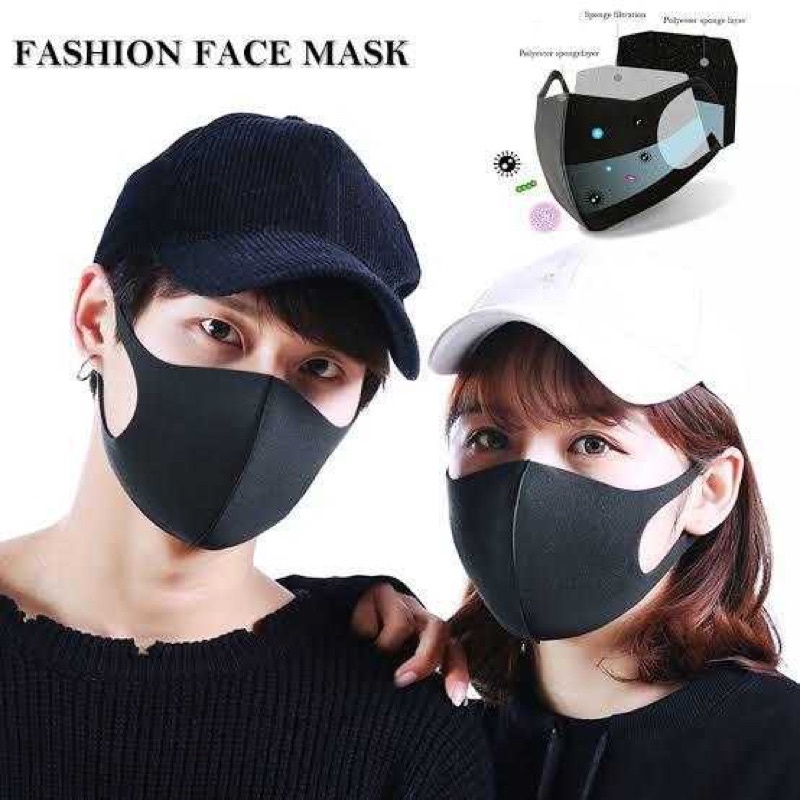 SEN- MASKER SCUBA ORIGINAL FASHION MASK ANTI VIRUS FOTO ASLI BAHAN IMPORT