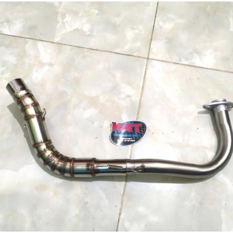 LEHERAN KNALPOT INLET 38 MM VARIO 125 150 OLD NEW MATIC MODIF LEHER RACING TERLARIS TERMURAH-Vario kolong in 38