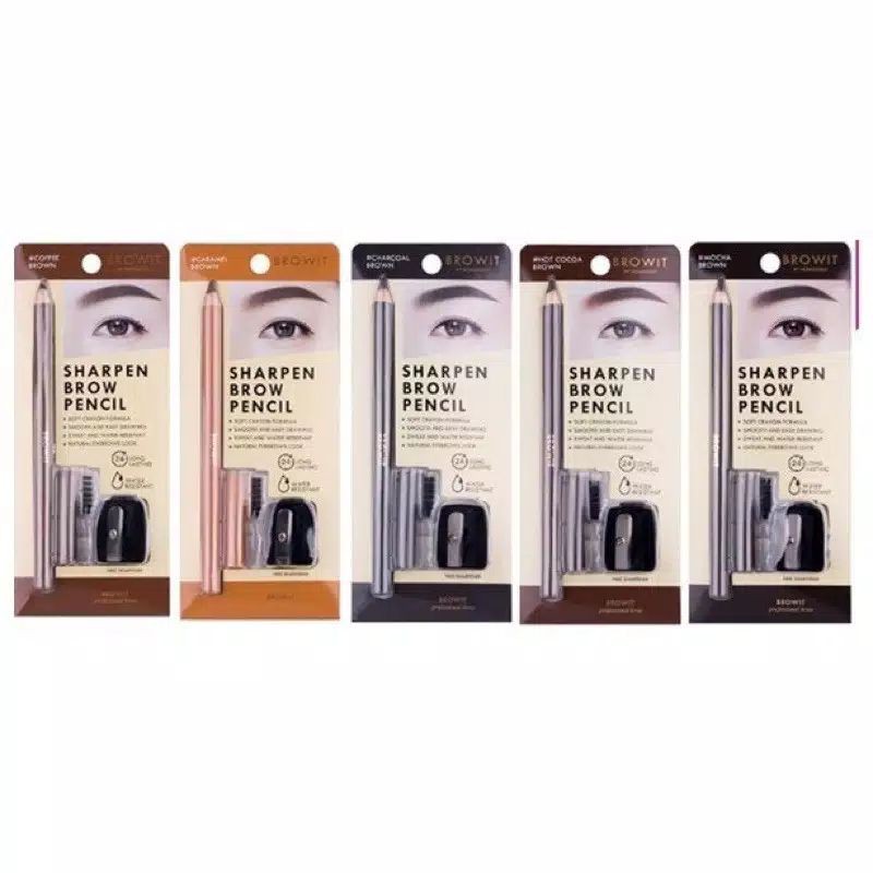 (READY) BROWIT BY NONGCHAT Sharpen Brow Pencil Thailand