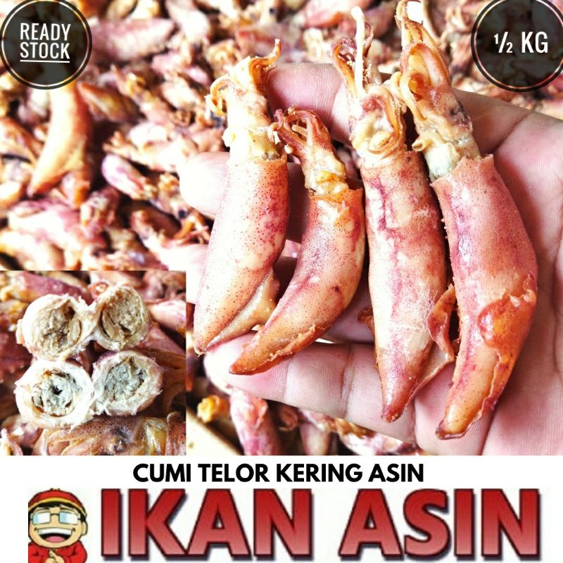 Jual Cumi Asin Kering 500 Gr Shopee Indonesia