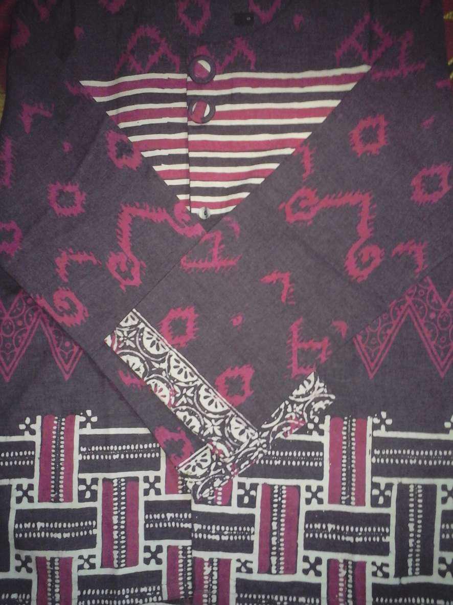 Atasan Batik Dolby Dolbi Dobby Doby Tenun Sutra Tulis Halus Katun Atbm Baron ,sarombit Atasan