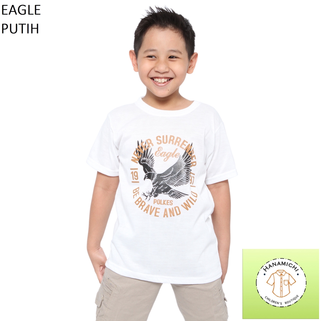 Hanamichi EAGLE Kaos Anak Lengan Pendek