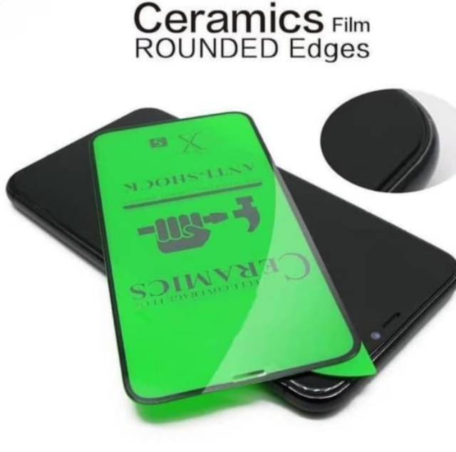 Anti gores Ceramic Film Tempered Glass Iphone X XS XR XS MAX 12 13 mini 11 12 13 14 pro max 14 Plus screen guard