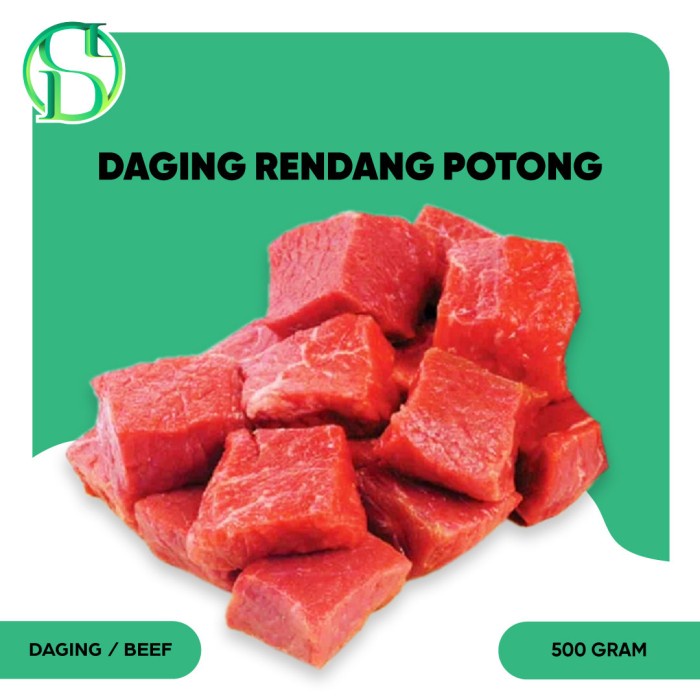 

Daging Sapi Rendang Potongan 500 Gram