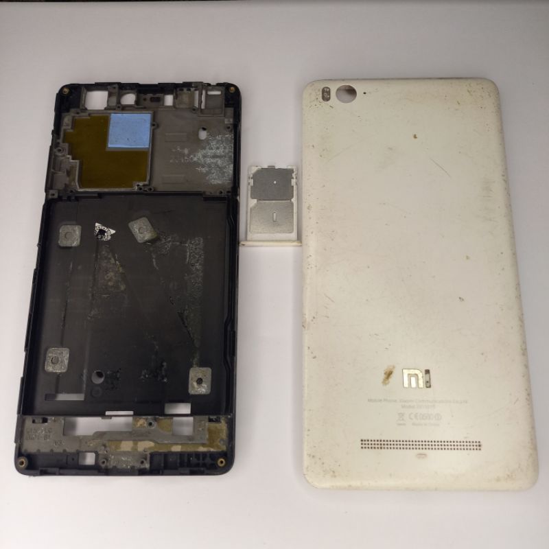 Frame LCD + Backdoor Xiaomi Mi4i Original Copotan