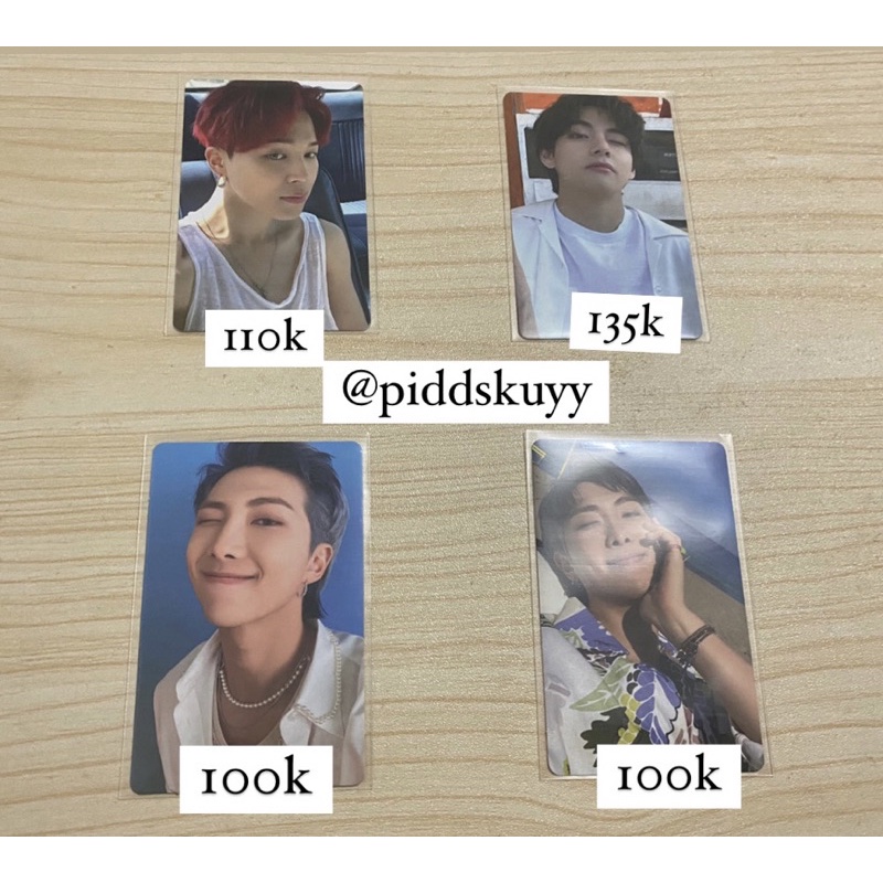 BTS OFFICIAL PHOTOCARD ALBUM BUTTER