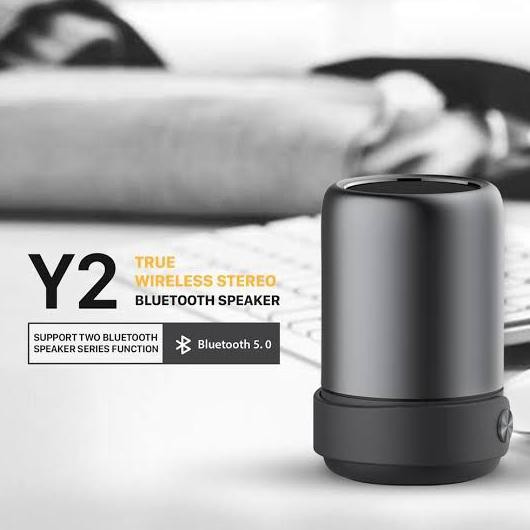 SAKUMINI Y2 MINI PORTABLE BLUETOOTH SPEAKER STEREO V5.0 - ABU-ABU - 1 Speaker Y2