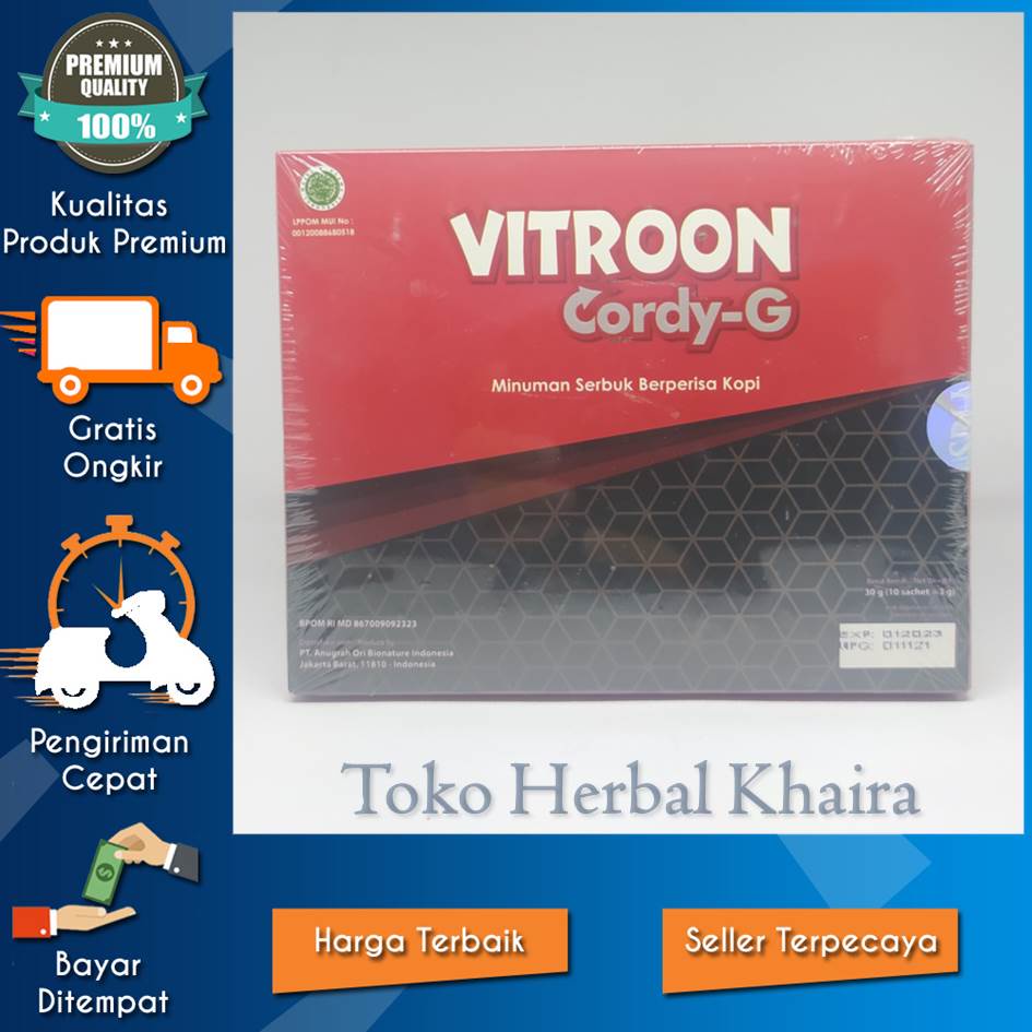 VITROON CORDY-G XTRA MINUMAN KOPI STAMINA PRIA