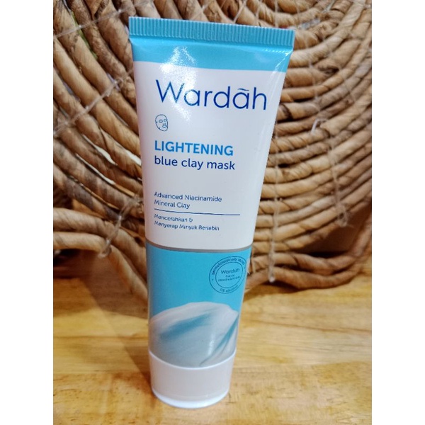 Wardah Lightening Blue Clay Mask