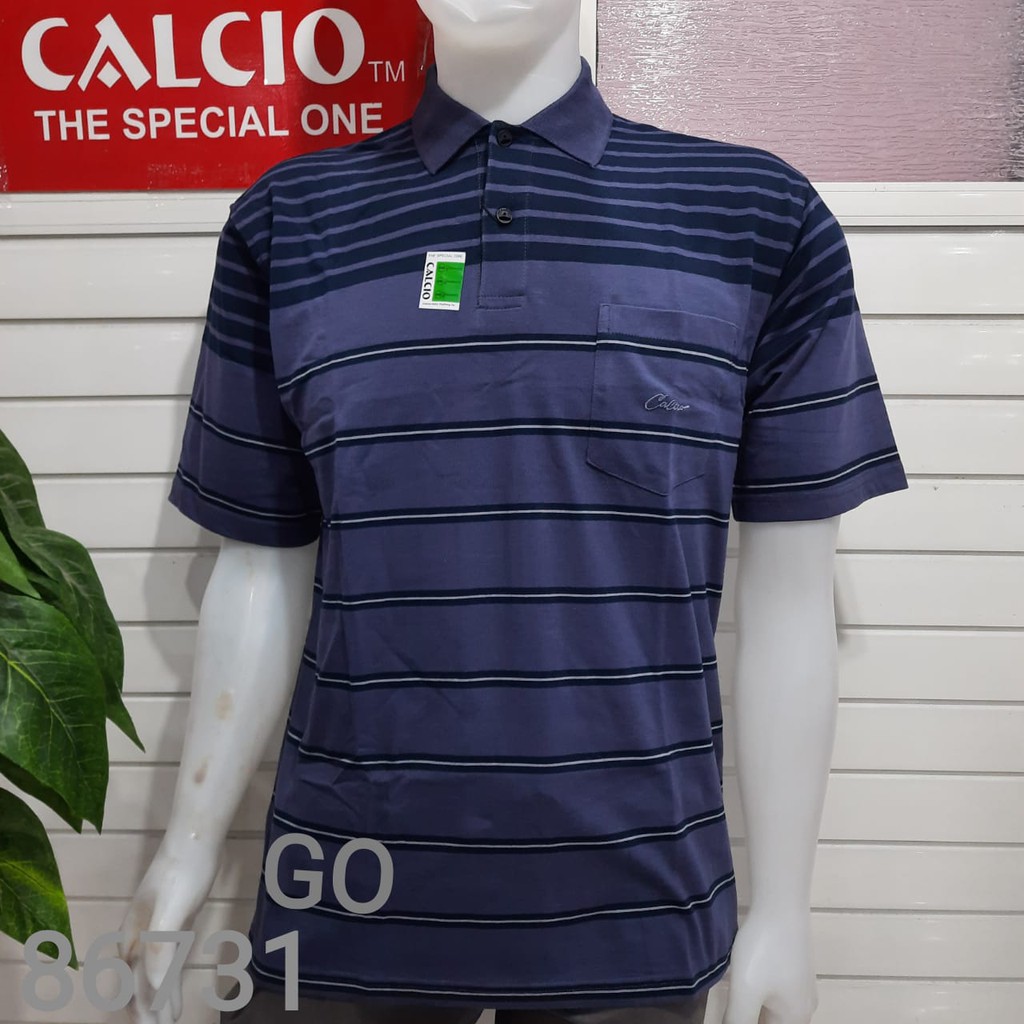 gos CALCIO 100% Original POLO SHIRT PRIA CASUAL BIG SIZE Branded - POLO1