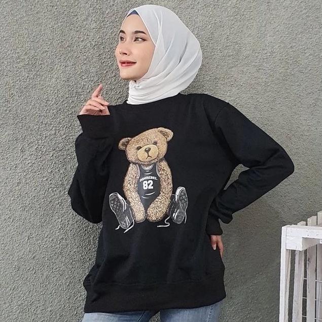 TeddyBear 82 Crewneck - Sweater Crewneck Unisex Kekinian