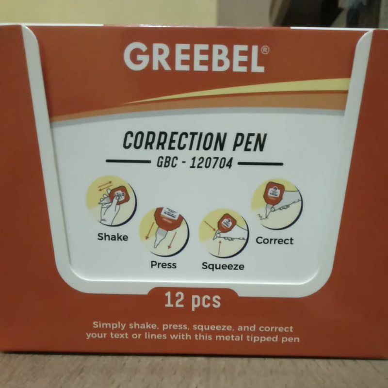 

[GREEBEL]. STIPO CAIR { CORRECTION PEN }