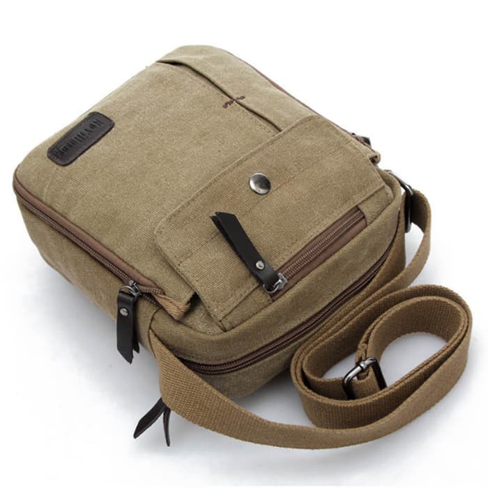 Unik Tas pria canvas import mens travel bag canvas Tas Kanvas Diskon