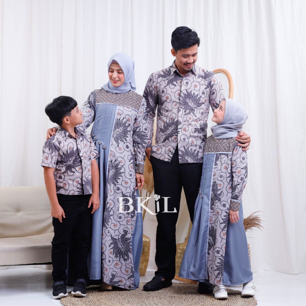 MCbatik Set Pakaian Keluarga (New Arrival) |Set Pakaian Batik Keluarga Kekinian