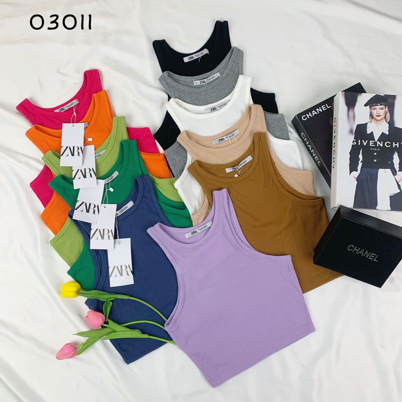 TANGTOP WANITA BANGKOK RACER TANK BANGKOK BKK CROP TOP RACER IMPORT TANG TOP ZARA CROP TOP ZARA BAJU