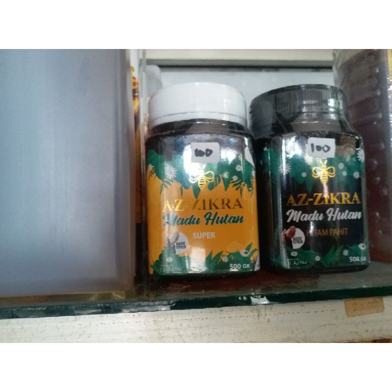 

Madu azzikra kemasaan baru 500gr