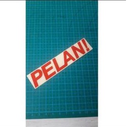 stiker cutting PELAN ! aksesoris motor helm termurah hologram harga 1pcs by atos jago