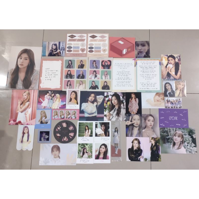 ALL ABOUT NON PC PHOTOCARD KANG HYEWON IZONE IZ*ONE POSTCARD STICKER STIKER KIHNO BROMIDE POLAROID P