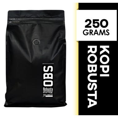 

[viral in 9.9] Kopi Robusta 250 gram Bubuk | Roasted Coffee 250 gr | OBS Coffee Robusta 250gr