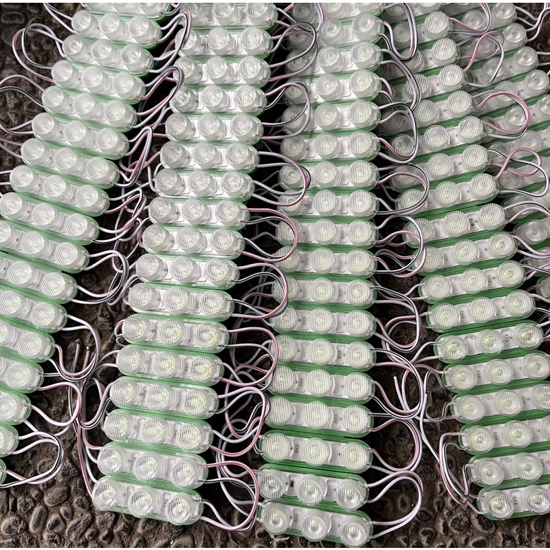 (BISA COD) LED Modul 3 Mata 3W 12V 24V Premium Waterproof