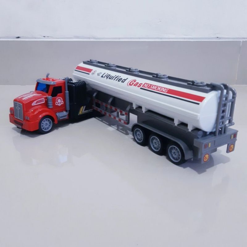 Rc Truk Tanki Remote Control Batre Cas - Mainan Mobil Truck Tangki Anak Remot Kontrol