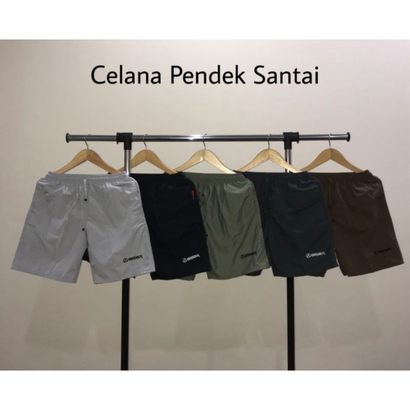 Celana Pendek Hawai Premium Disro Pria dan Wanita Merk Brand Terkenal Celana Pendek Santai Ukuran Dtandar Jumbo M L XL XXL Celana Olahraga Bola Bulu Tangkis Badminton Panjag Di Bawah Lutut