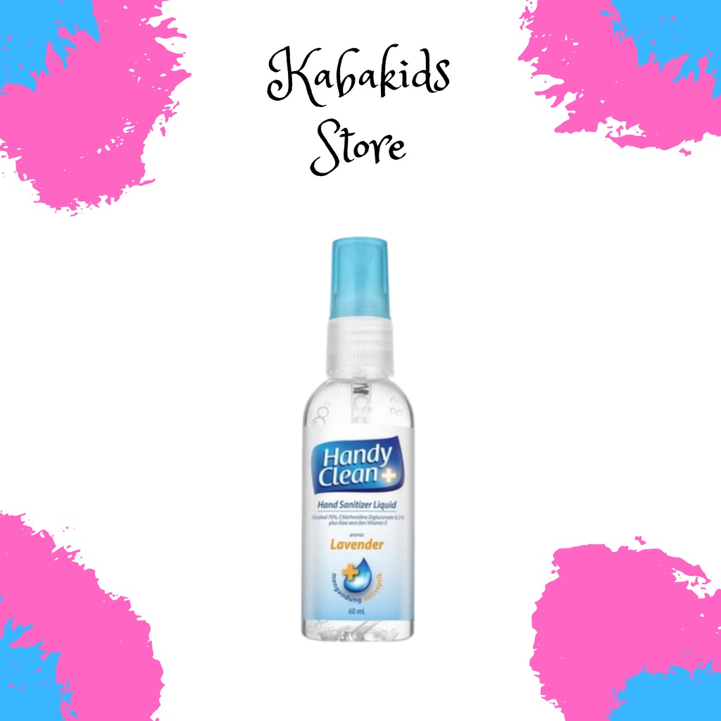 Handy Clean Liquid Sanitizer 60Ml