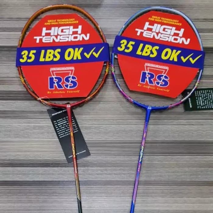 Raket Badminton RS Dura 35T 35 T Plus Bonus Tas Kaos Senae