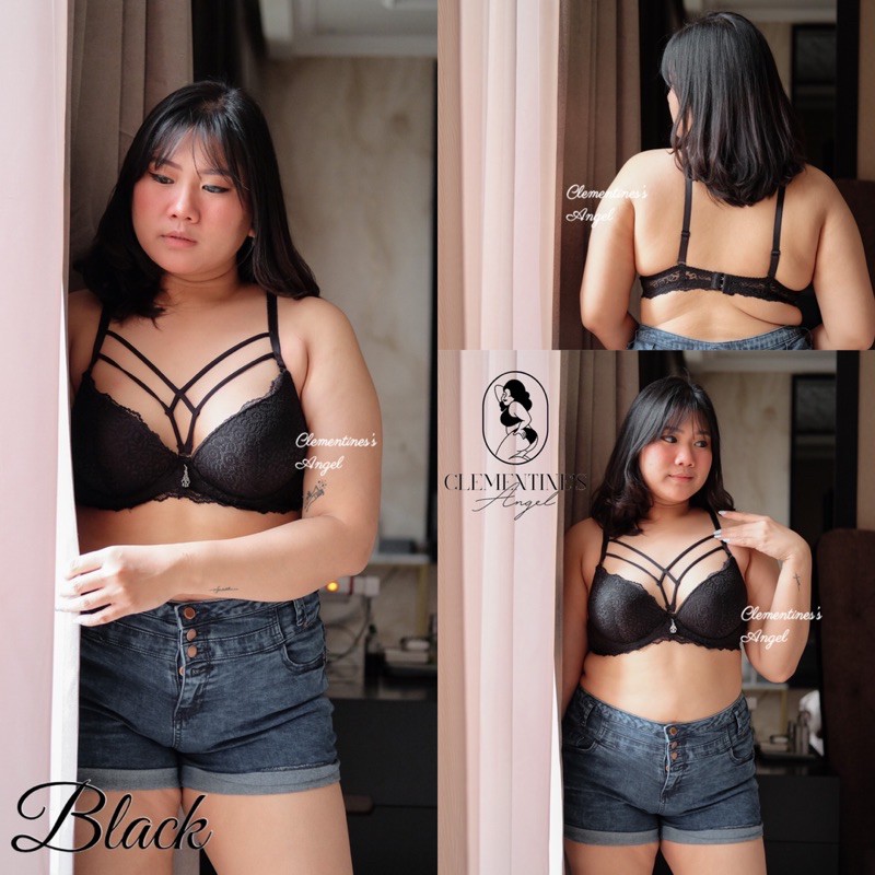 Push up bra jumbo bh big size plus wanita chika import pushup sexy