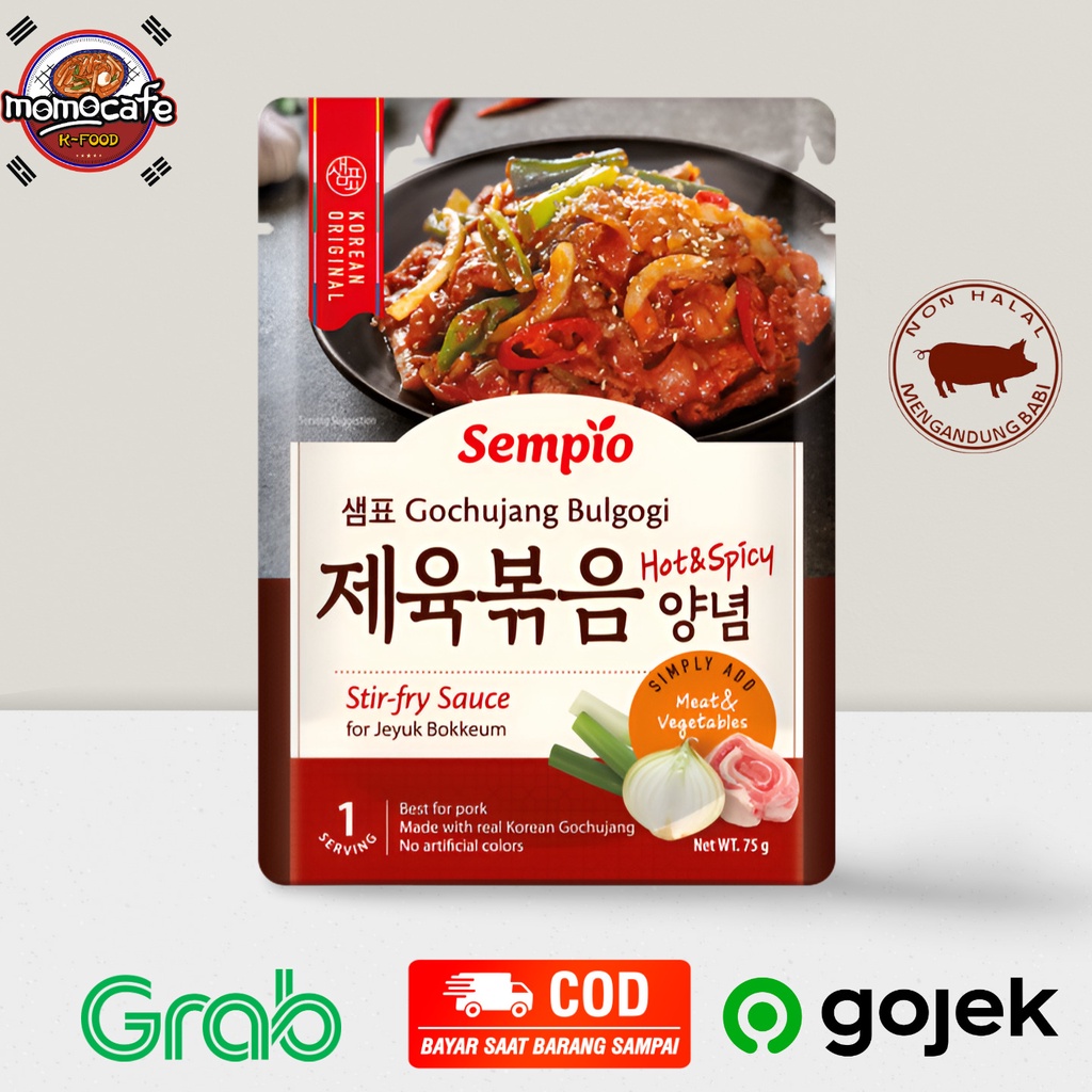 

Sempio Gochujang Bulgogi Sauce 75g - Jeyuk Bokeum Saus Made In korea