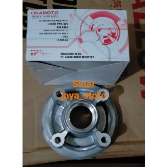 Nap Gear Roda Dudukan Gear Belakang Revo Absolute Blade Okamoto