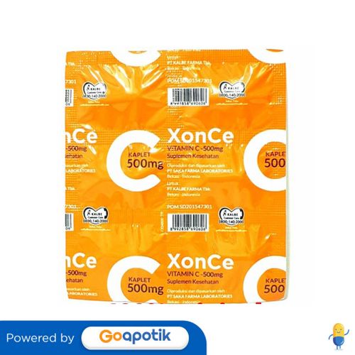 Xon-Ce 500 Mg Strip 6 Kaplet