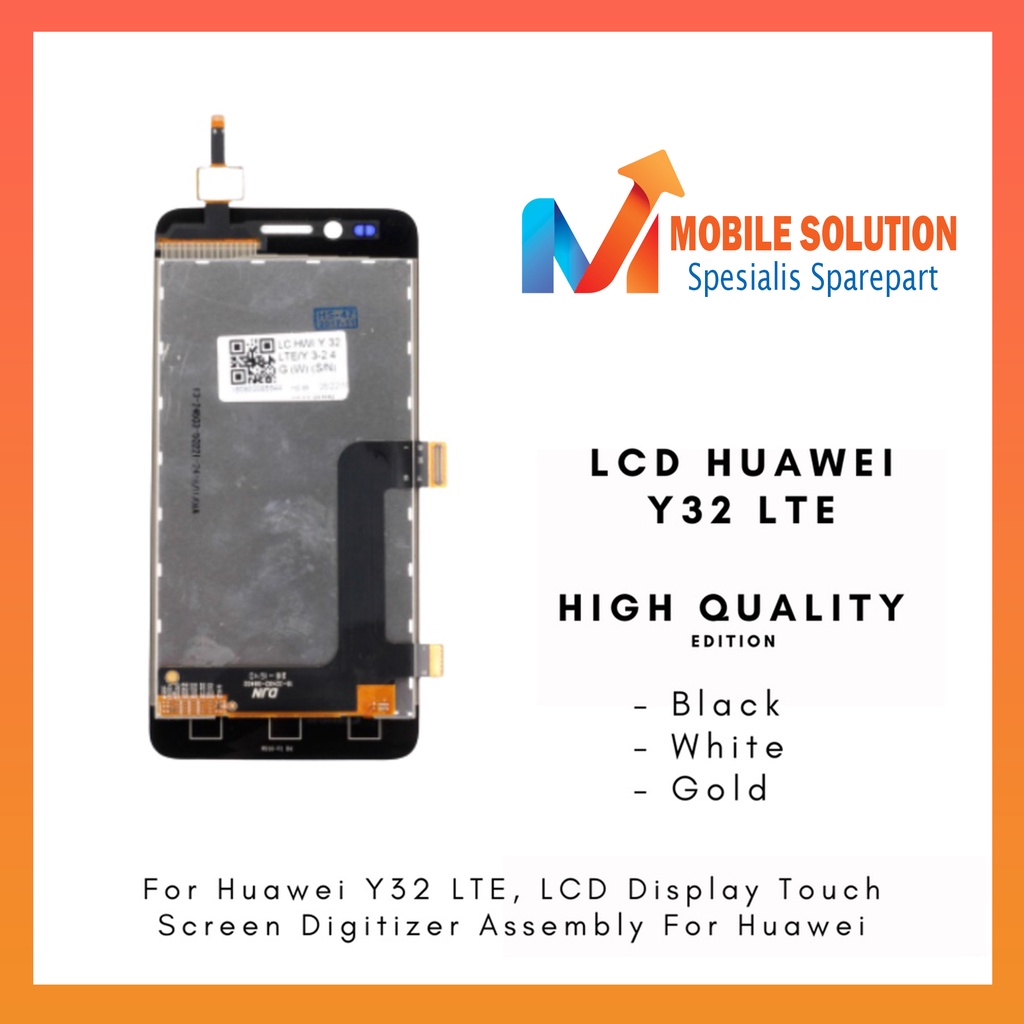 Grosir LCD Huawei Y32 LTE ORIGINAL 100% Fullset Touchscreen Garansi + Packing / Bubbel