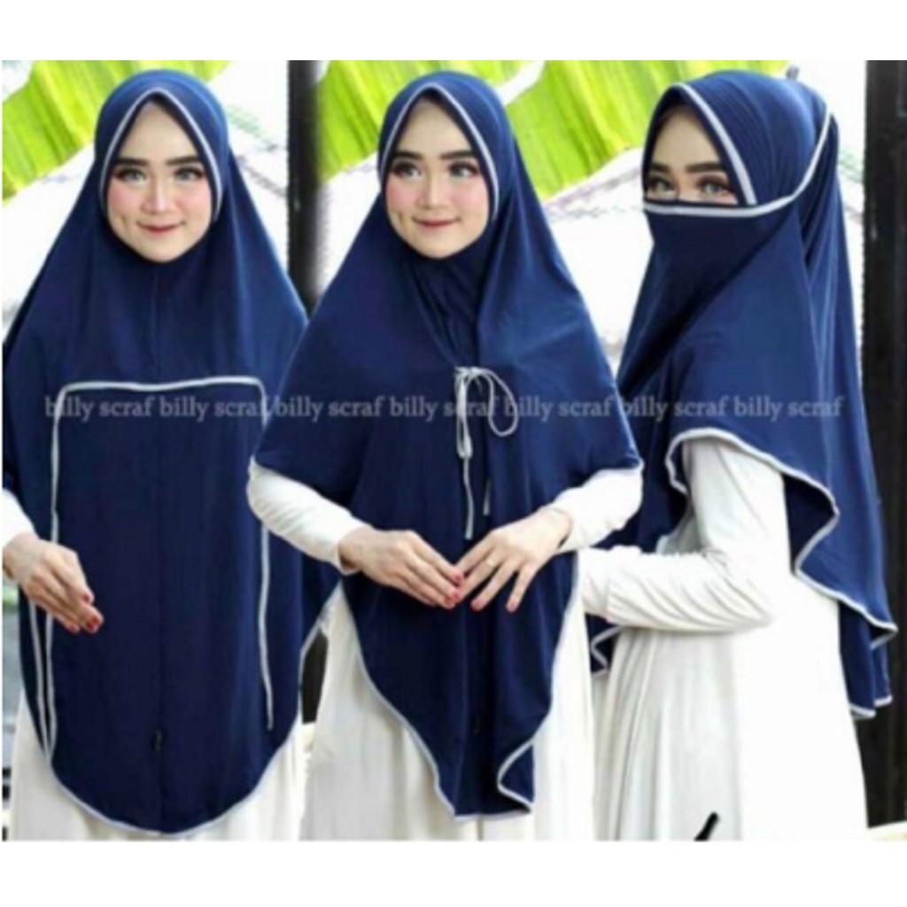 JERSeY jilbab 3 in 1 niqob terbaru jilbab  MASKER 3 in 1 JIlBAB MASKER JUMBO KERUDUNG MASKER JUMBO  3in1