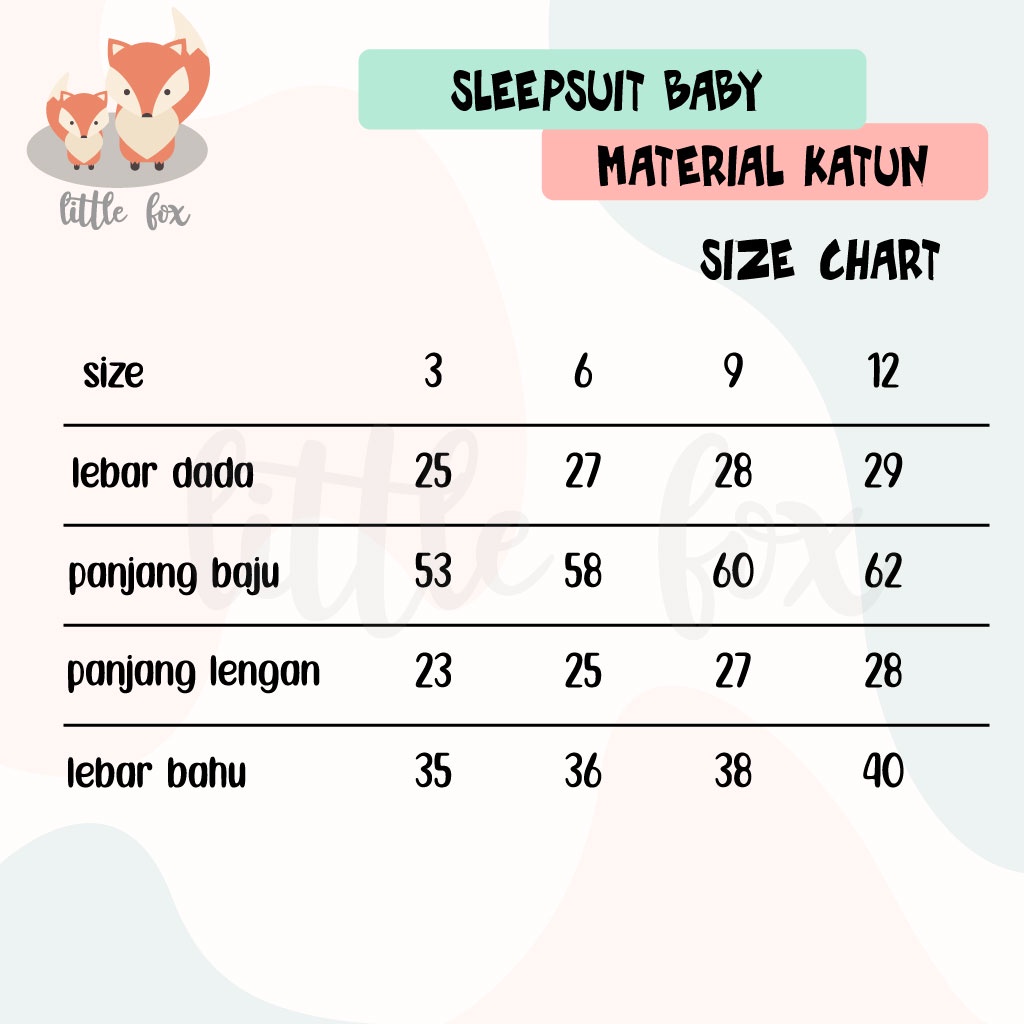 [ IMPORT] SLEEPSUIT BABY KAKI TUTUP / BAJU TIDUR BAYI / PAKAIAN ANAK NEWBORN MATERIAL KATUN