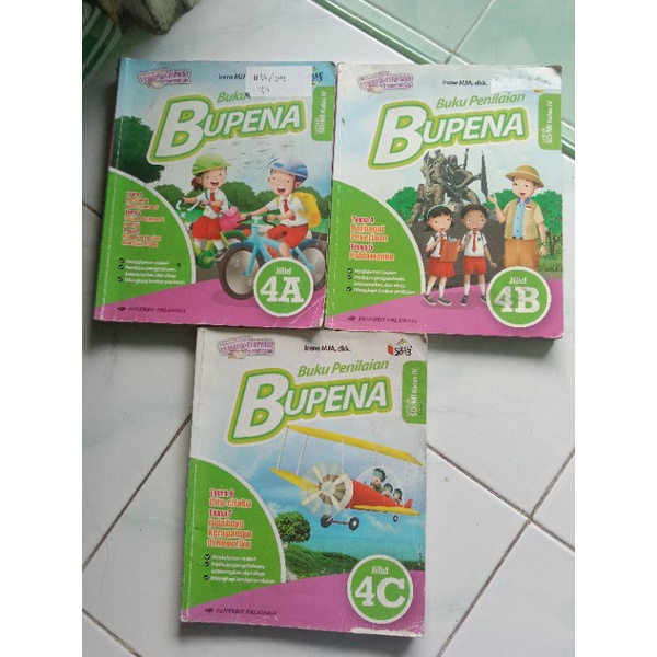 

BUPENA BEKAS KELAS 4 SD 4A, 4B, 4C BUKU BUPENA BEKAS ERLANGGA BUPENA SECOND BUPENA BEKAS KURIKULUM 2013 REVISI JILID 4A, 4B, 4C,