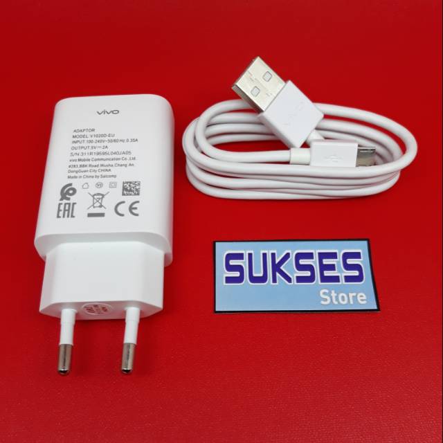 Vivo charger / travel charger vivo original model V1020D-EU | Shopee