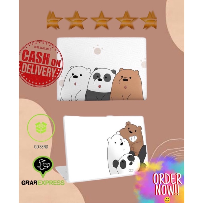 GARSKIN LAPTOP WE BARE BEARS