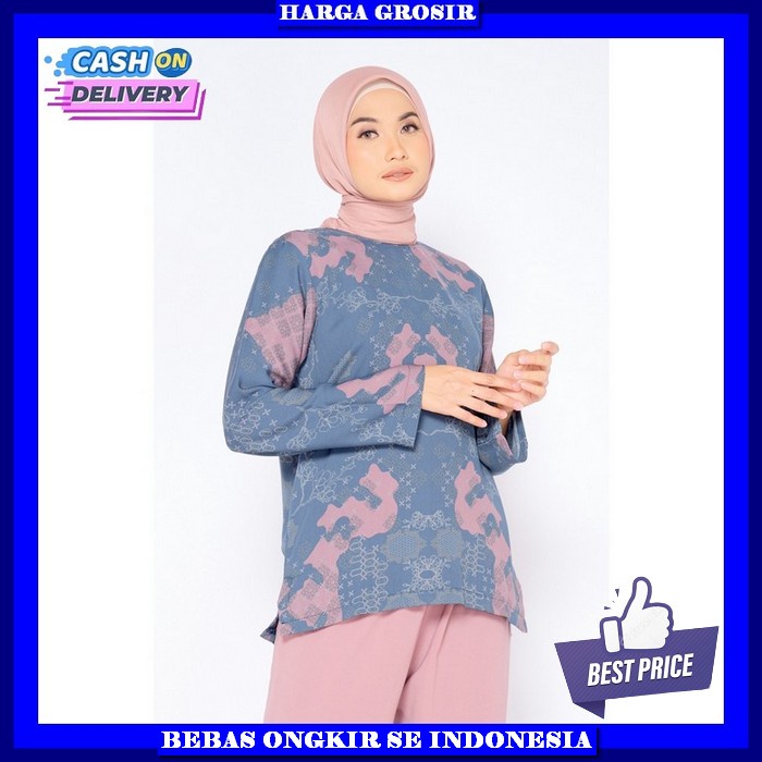 Baju Atasan Wanita Blouse Model Terbaru Blus Cewek Kekinian Bluse Korean Style Buju Import Termurah 