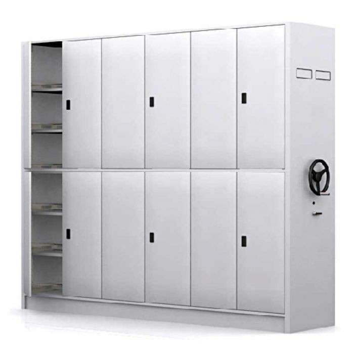 Lemari Kabinet Mobile Filling Cabinet 3 Bays With Door Krisbow 10092050