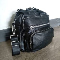 GI 3087 RISCE TAS SELEMPANG BLACK KULIT IMPORT WANITA CEWEK PEREMPUAN JAKARTA JT