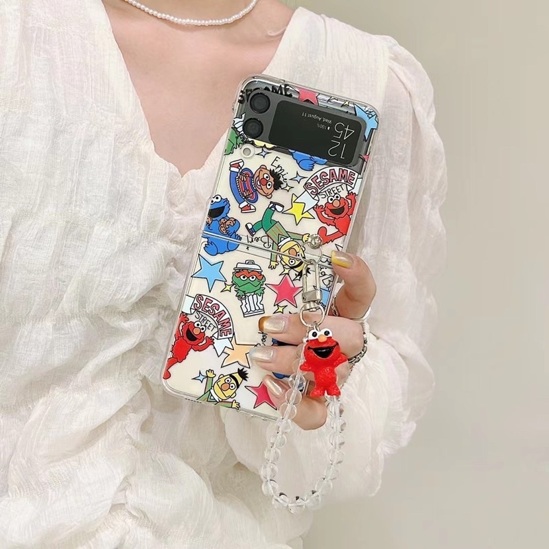 Korean Flip Case Lipat Anti Jatuh Cover Samsung Galaxy Z 3 4 5 6