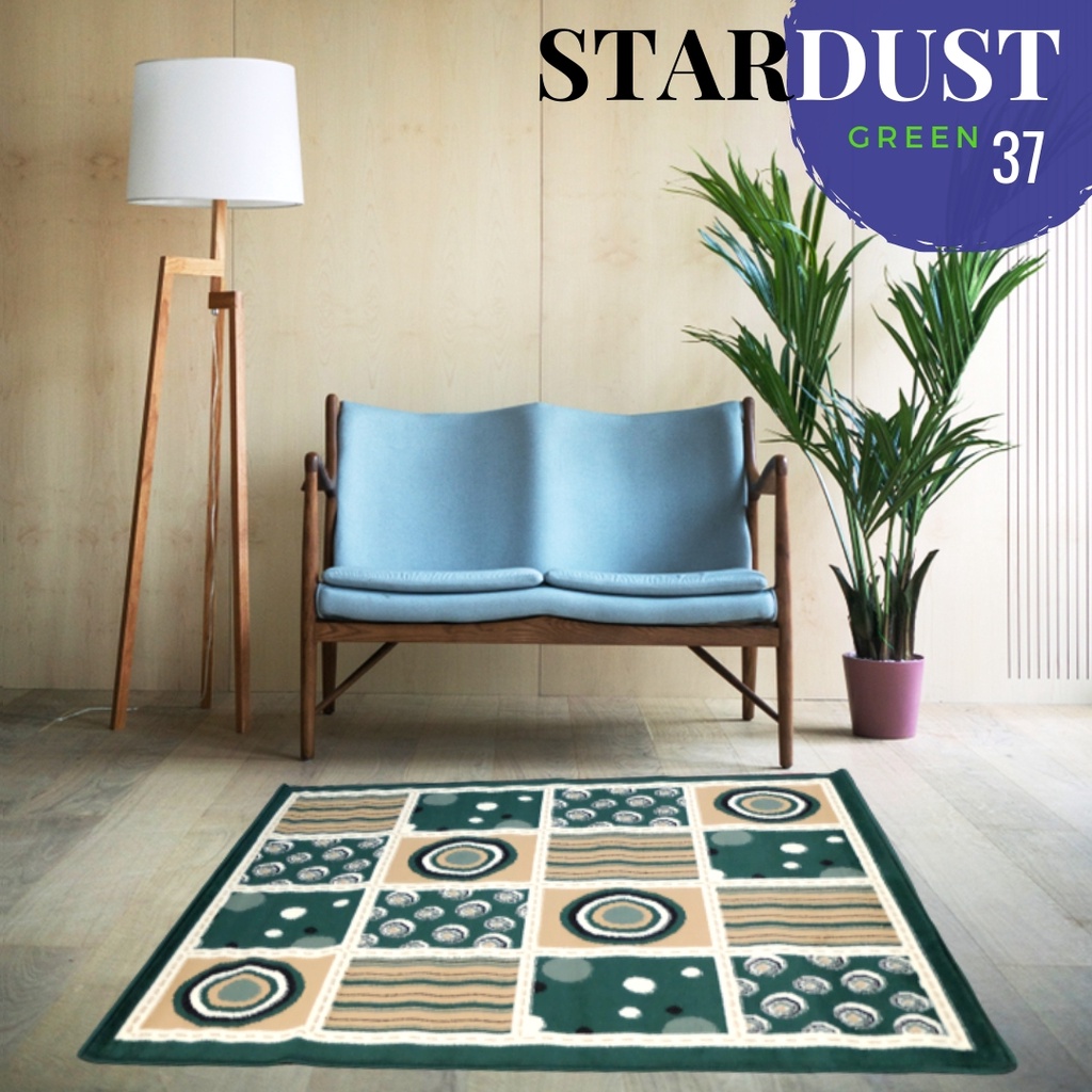 KARPET STARDUST 100X150 ST37 GREEN