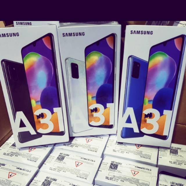 Handphone samsung galaxy A31 8gb - 128gb baru segel bergaransi resmi sein
