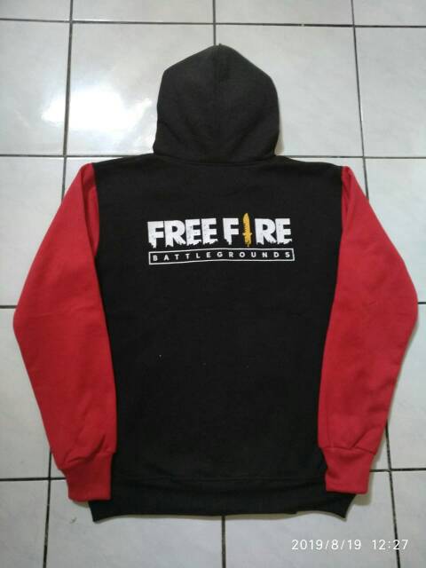 jaket hoodie free fire battleground game