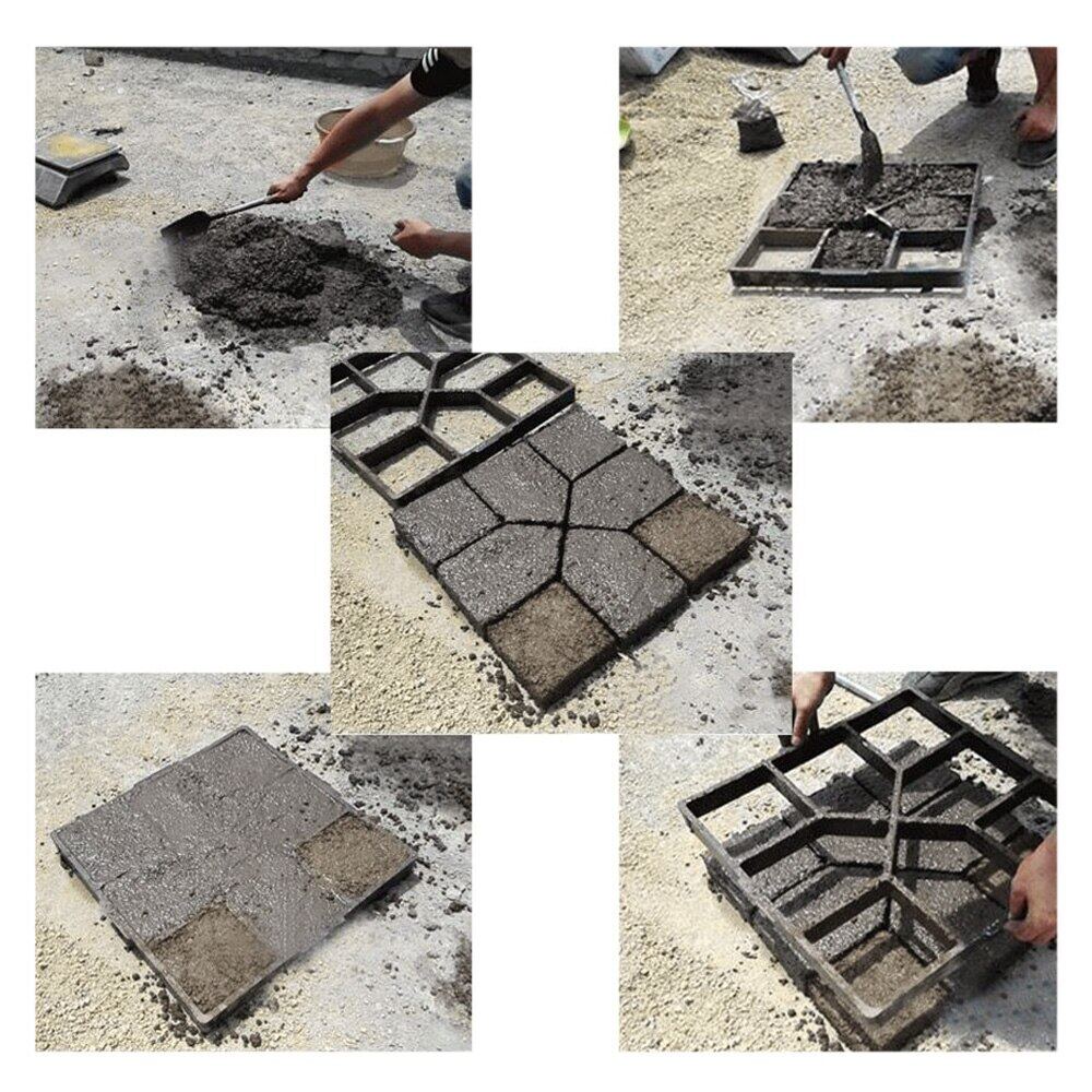 Mi.more Cetakan Paving Block DIY Paving Blok Mudah Praktis Cetakan Jalan Teras