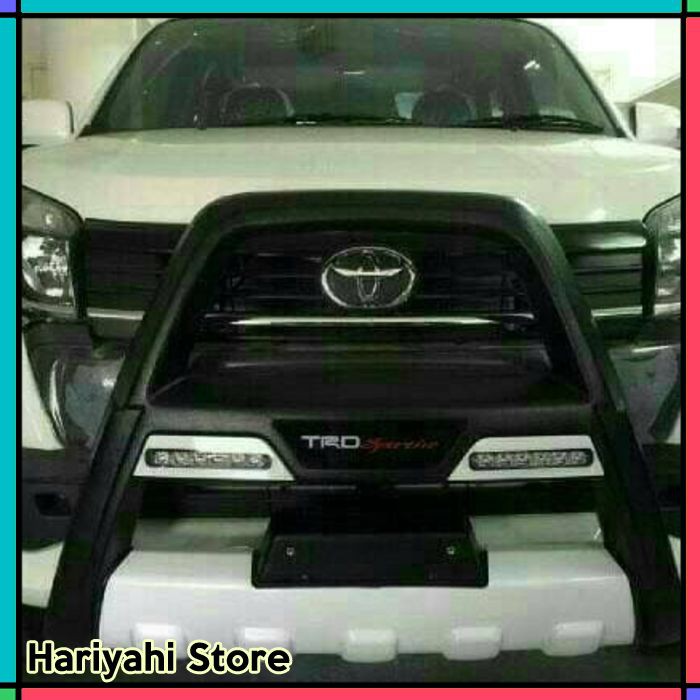 Tanduk / Bumper Depan Rush Terios model TRD + Lampu